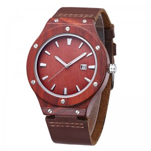 Wrist Wood Watch And Best Leather Valentine Couples Wrist Watch