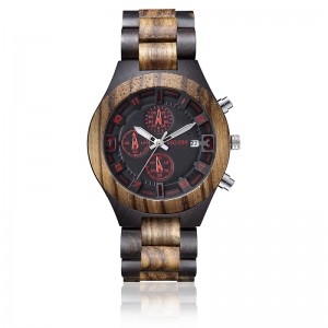 New Products Customized Logo Wrist Watch For  Men Wood Watch Wooden