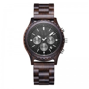 Luxury Gifts Fashion Wooden Watch Men Casual Military Male Clock